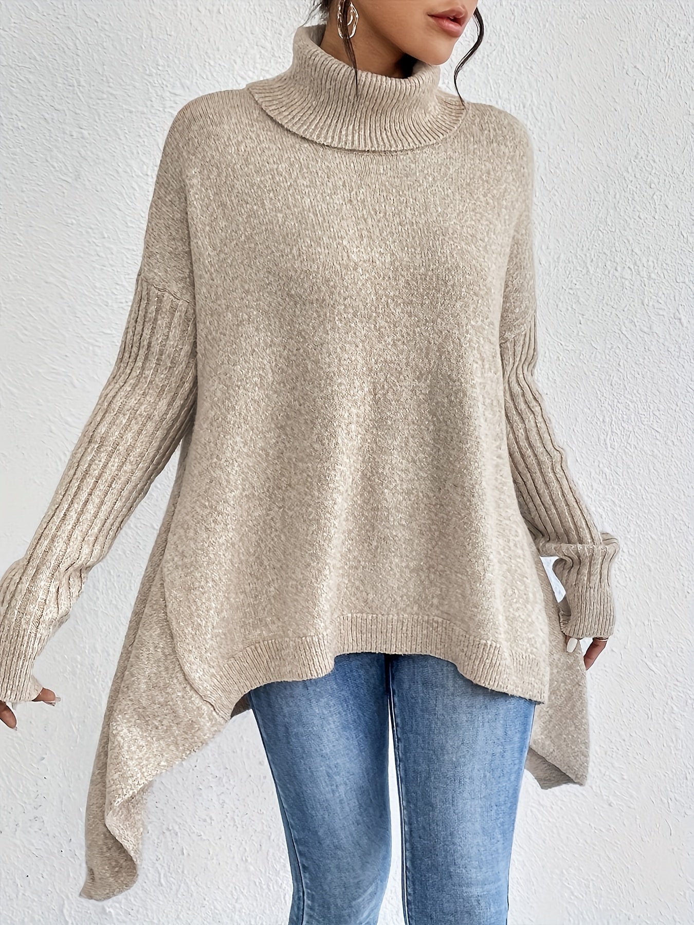 Audrei | Oversized Turtleneck Sweater