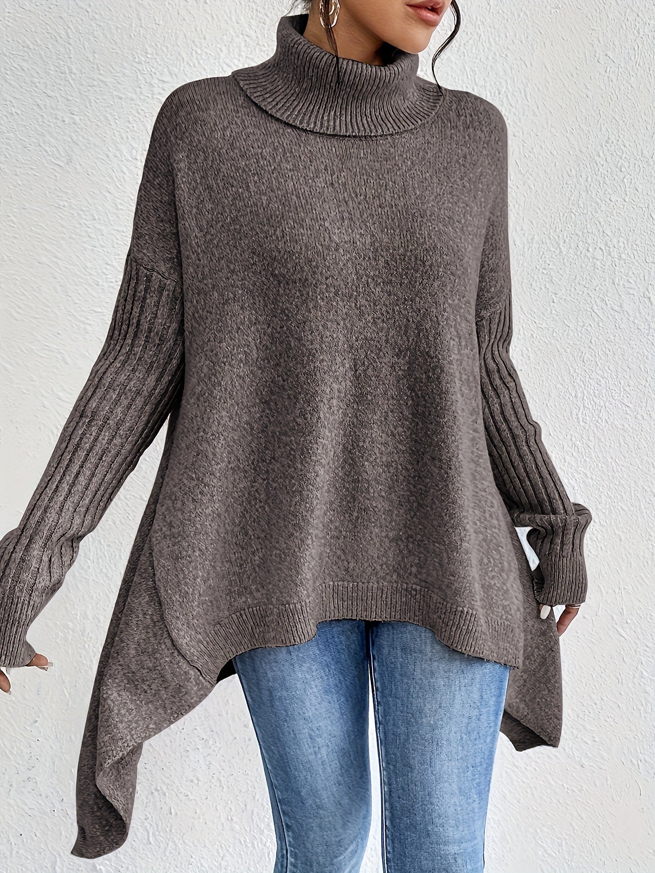 Audrei | Oversized Turtleneck Sweater