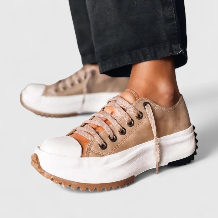 Eveloise | Chunky Platform Lace-Up Sneakers