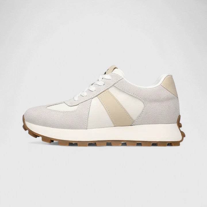 Gracelyn | Retro Suede Panel Sneakers