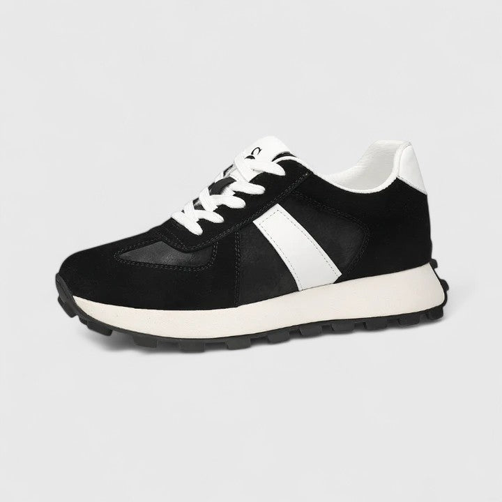 Gracelyn | Retro Suede Panel Sneakers