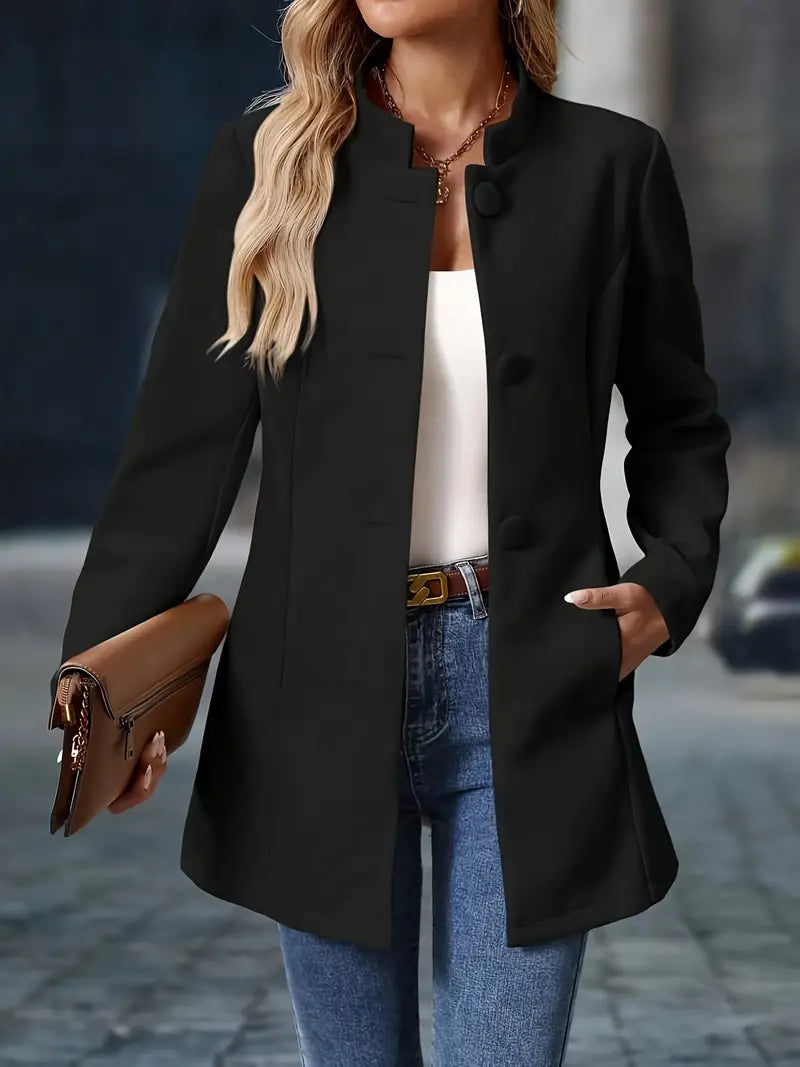 Kristin | Tailored Long Blazer Coat