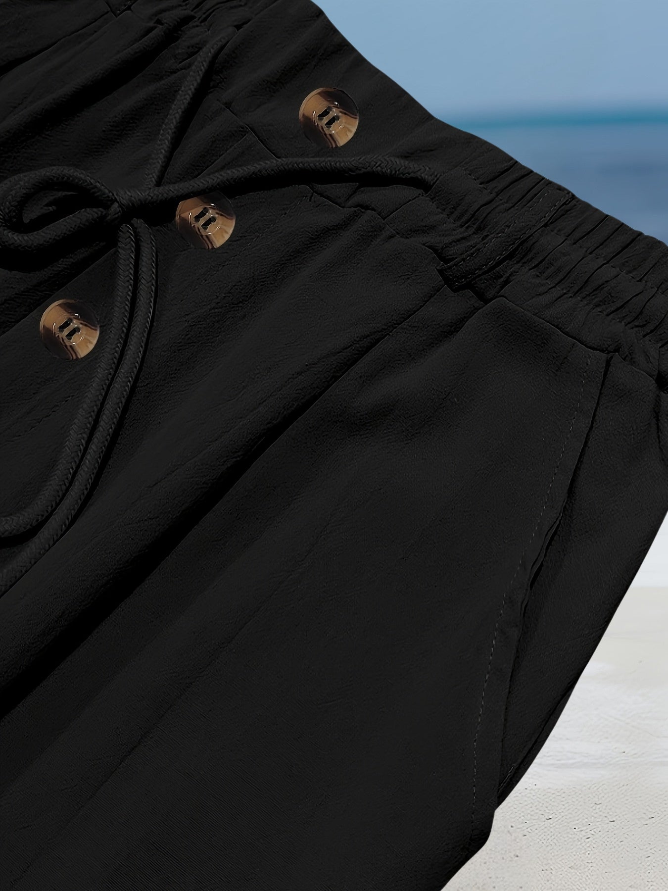 John | Casual Linen Elastic Pant