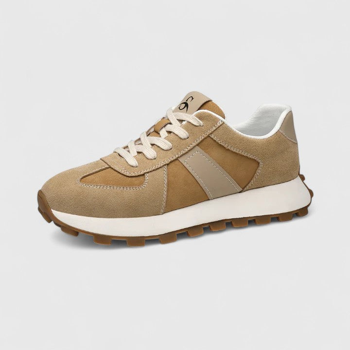 Gracelyn | Retro Suede Panel Sneakers
