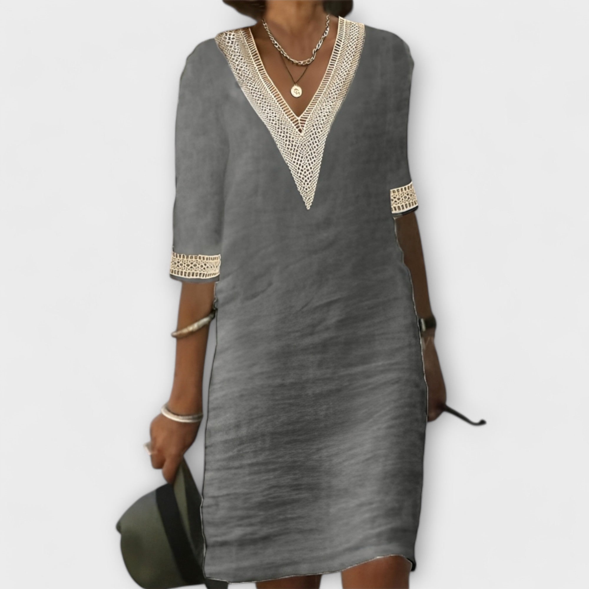 Helen -  Linen Dress