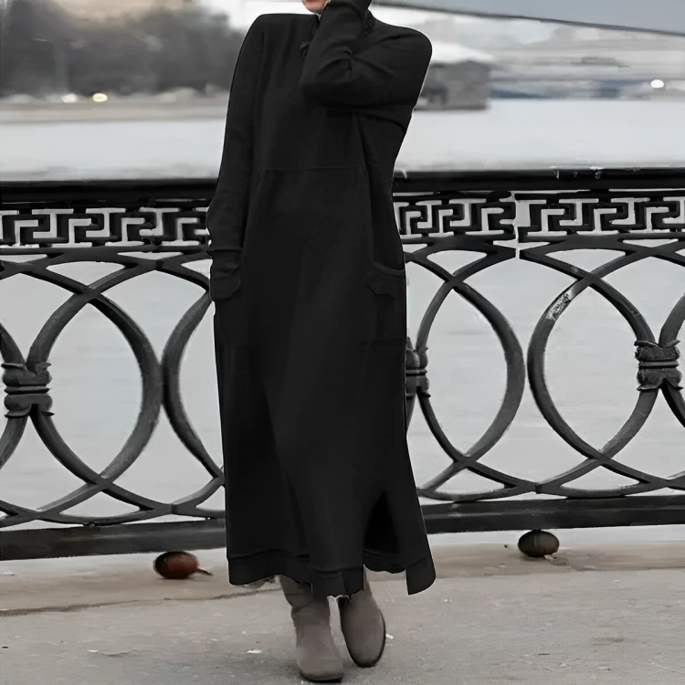 Greta | Elegant Long Winter Dress