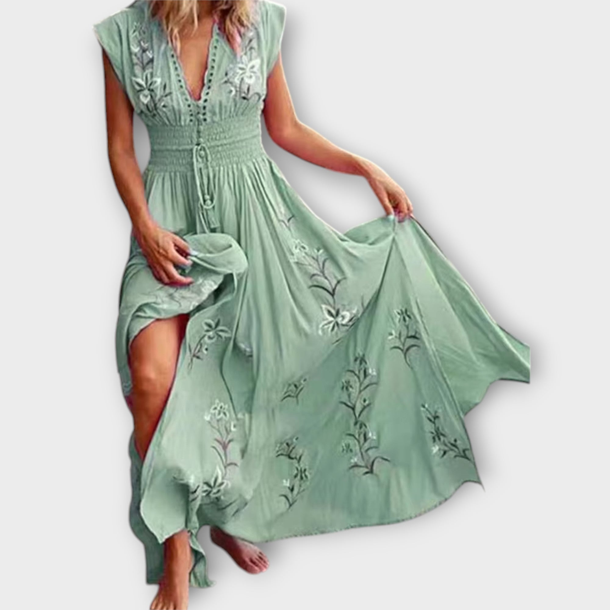 Felizia – Boho Dress with Wonderful Embroidery