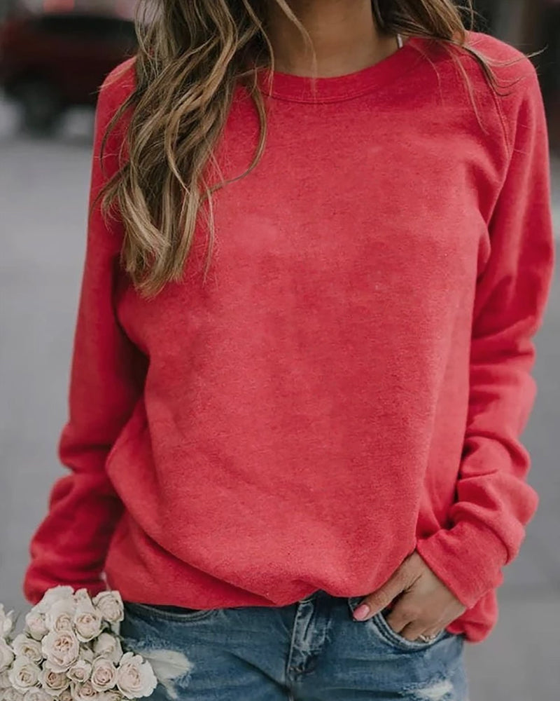 Eliza | Stylish, comfortable crew neck sweatshirt