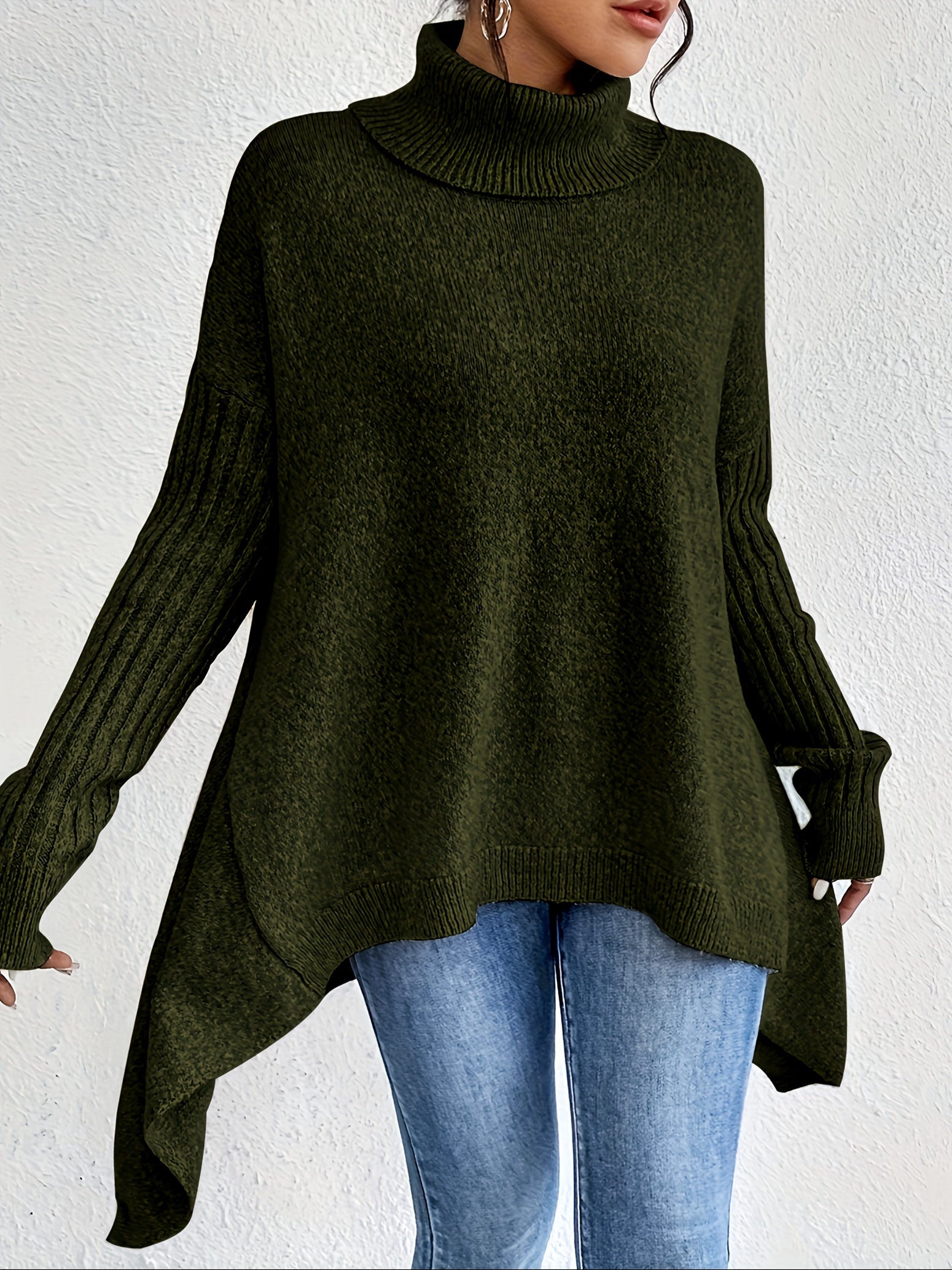 Audrei | Oversized Turtleneck Sweater