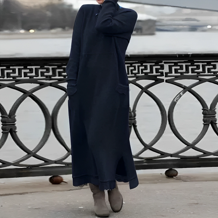 Greta | Elegant Long Winter Dress
