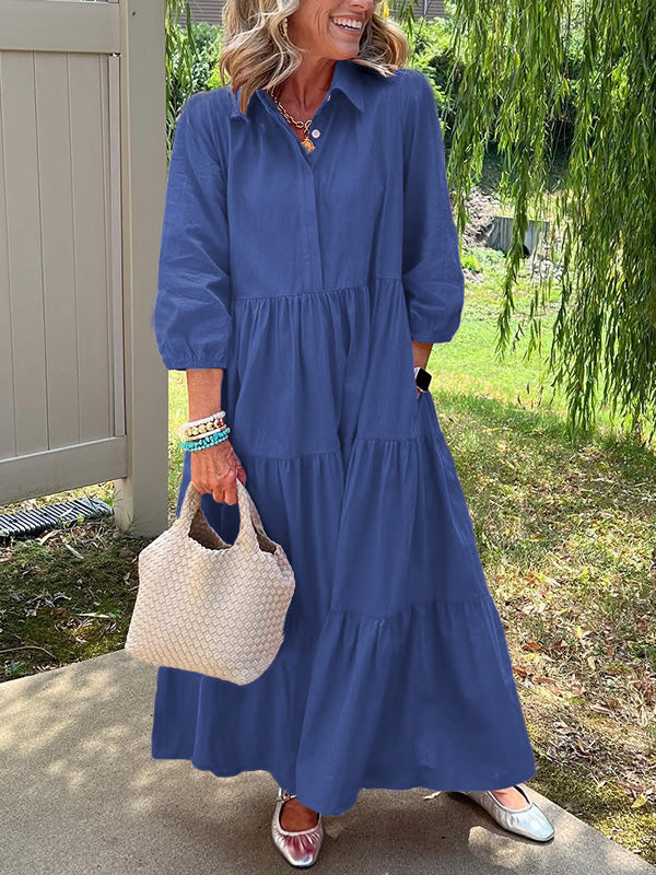 Emily™ | Relaxed Tiered Maxi Dress