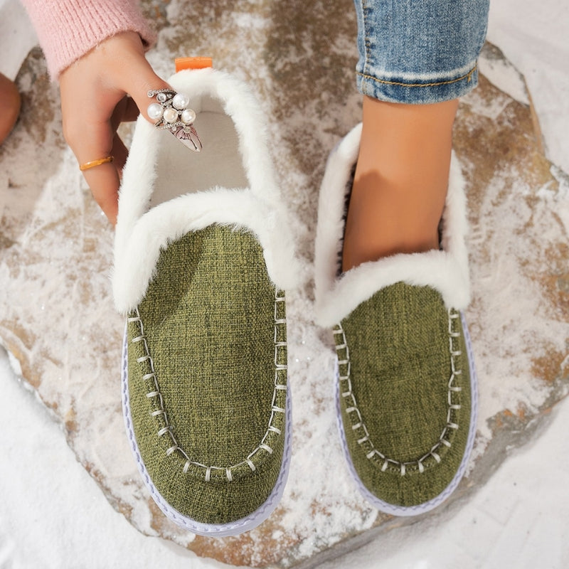 Snova | Cozy Winter Slip-On Loafers
