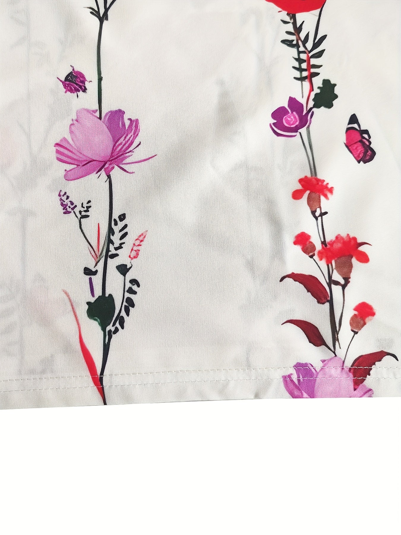 Steph – Vintage Floral Kimono-Style Midi Dress