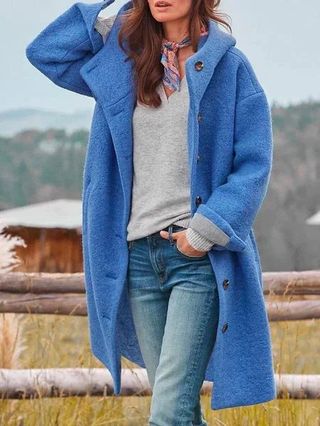 Audrey | Cozy Outdoor Buttoned Coat