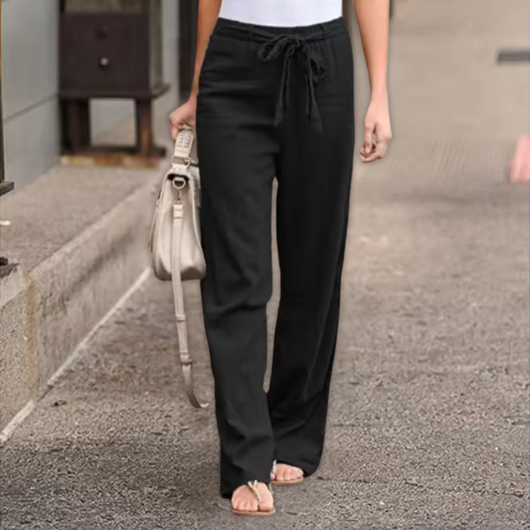 Annabel | Cotton and Linen Pants