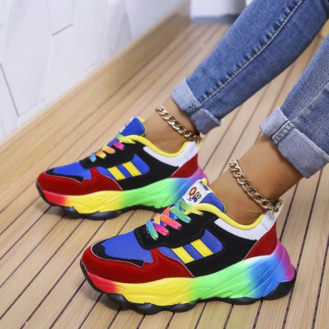 Cecilia | Colorful Orthopedic Sneakers