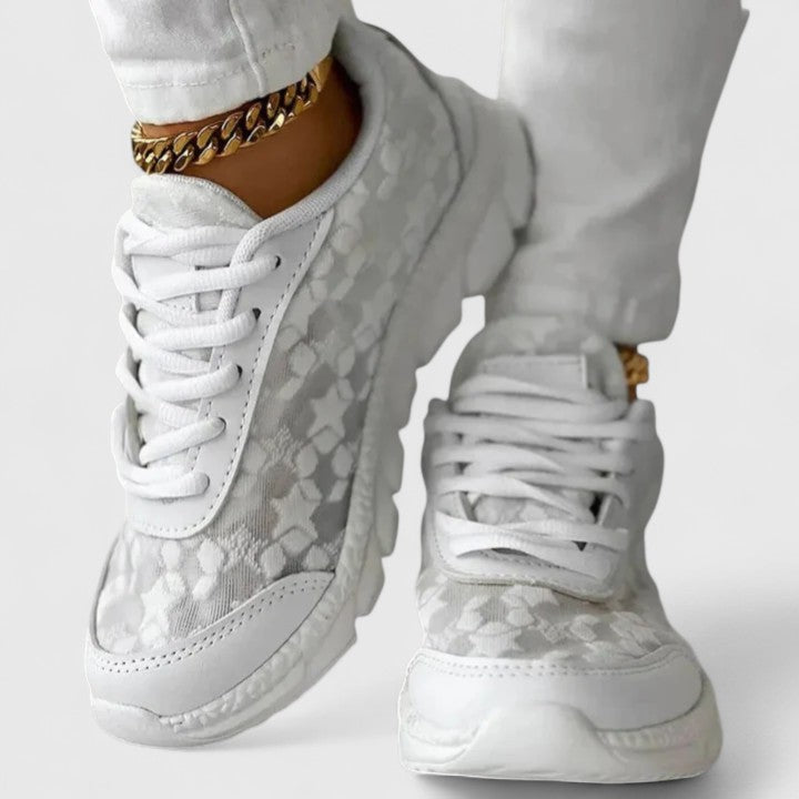 Khalyria | Lace-Detail Platform Sneakers