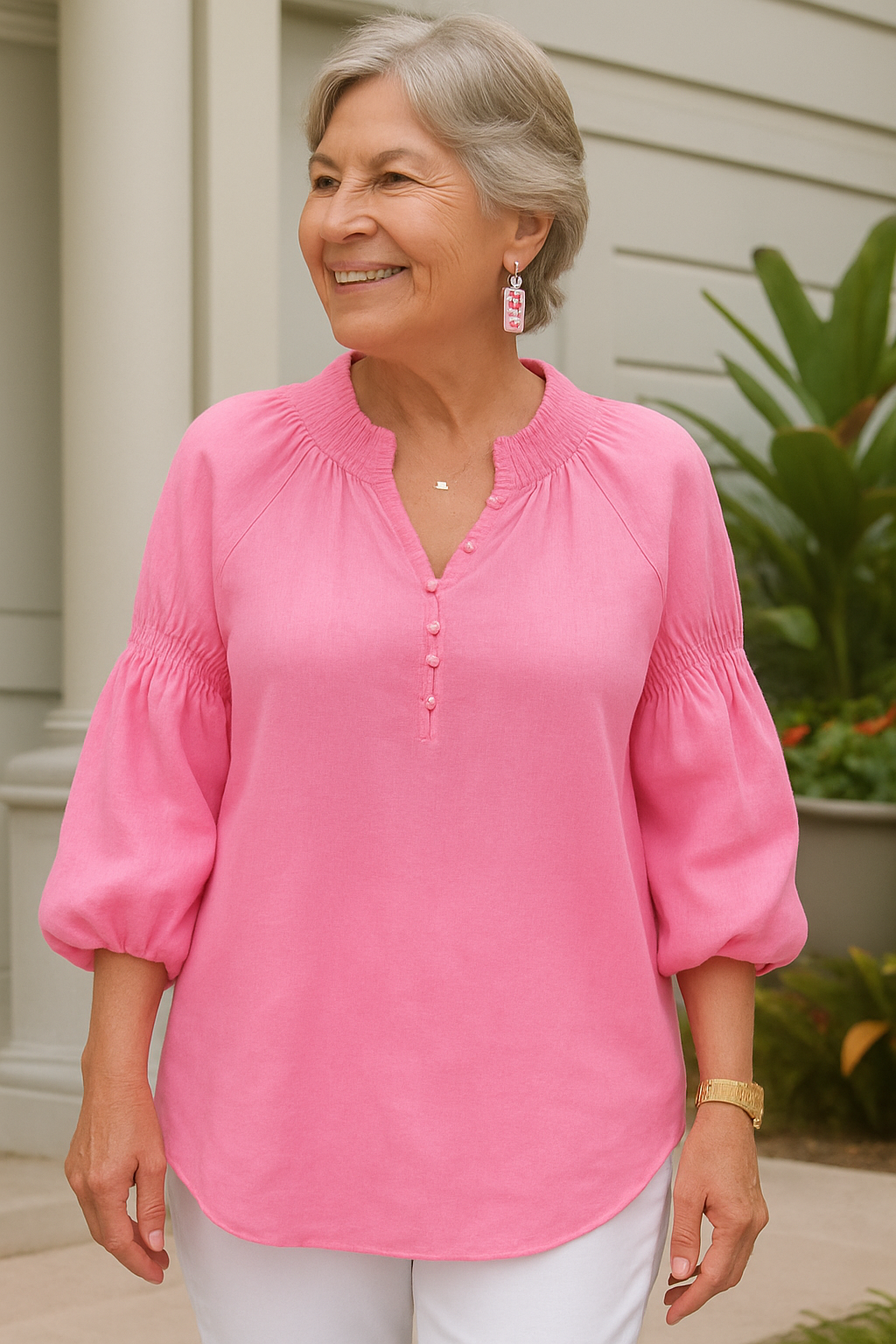 Idra Blouse – breezy comfort meets timeless style