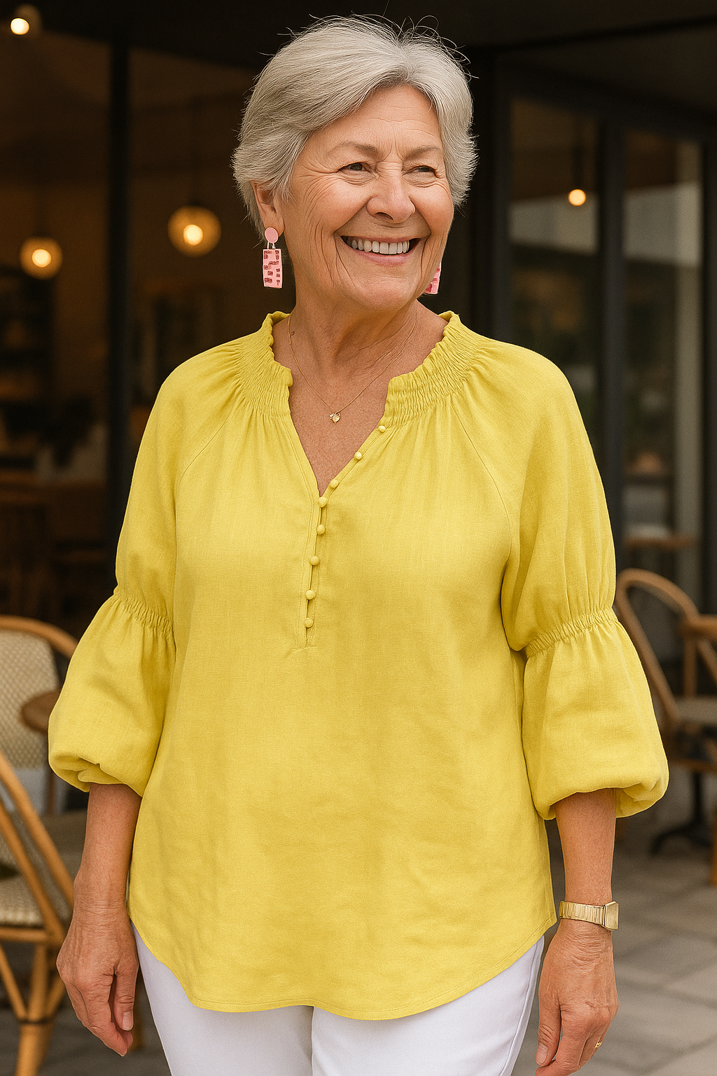 Idra Blouse – breezy comfort meets timeless style