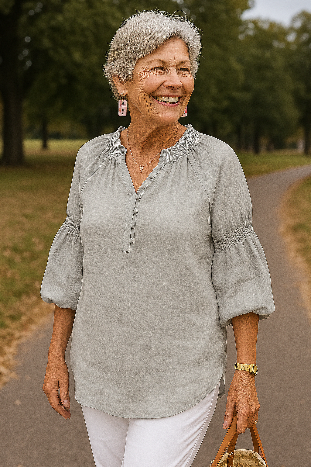 Idra Blouse – breezy comfort meets timeless style