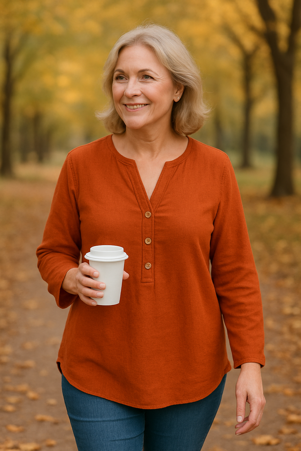 Raina EaseFit Blouse