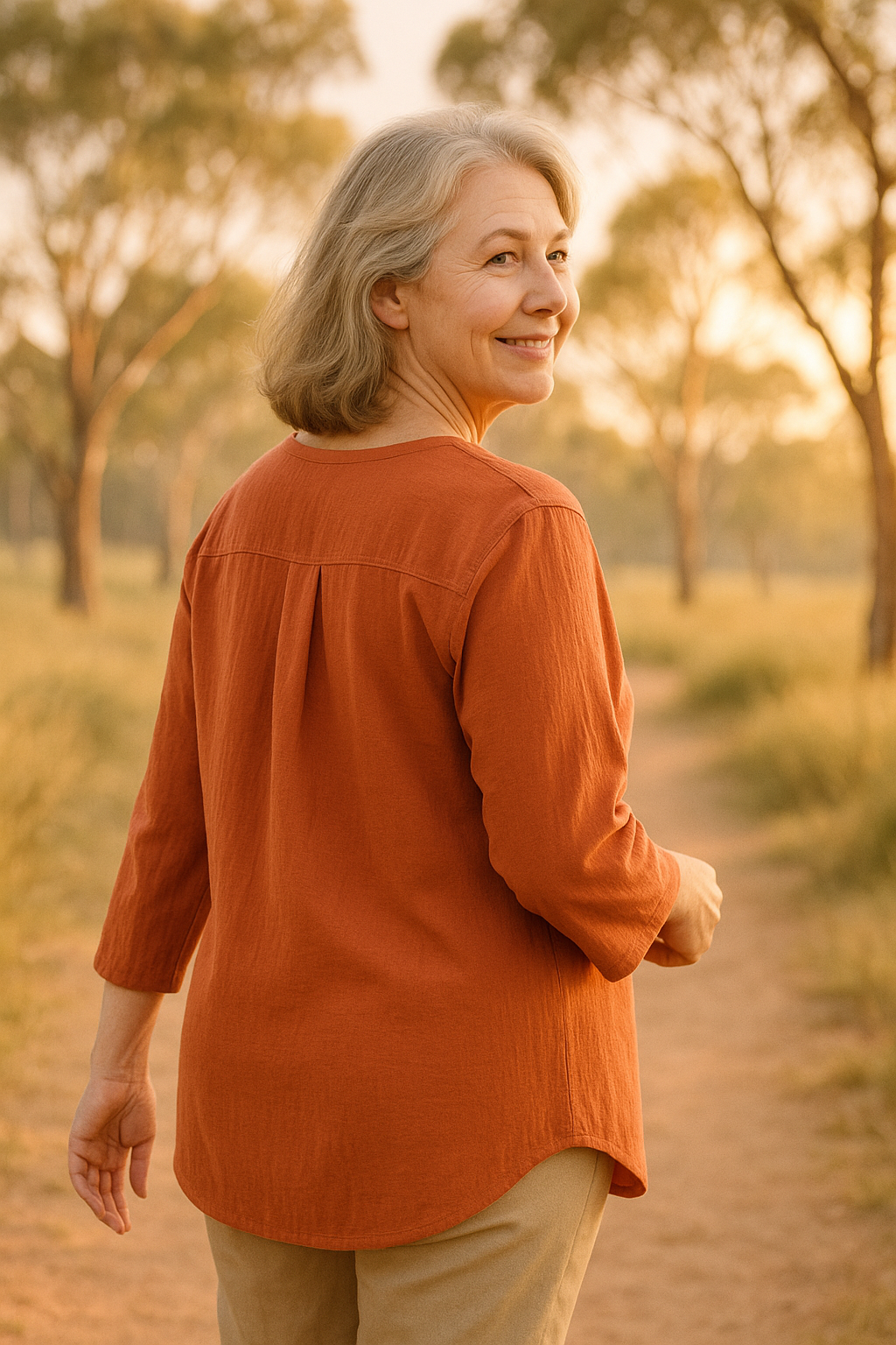 Raina EaseFit Blouse