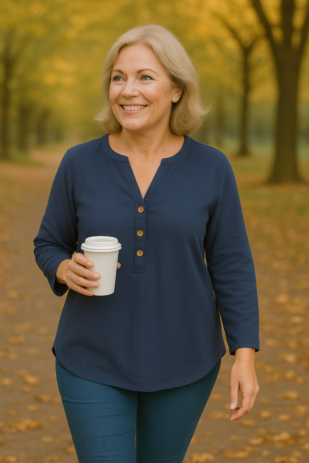 Raina EaseFit Blouse