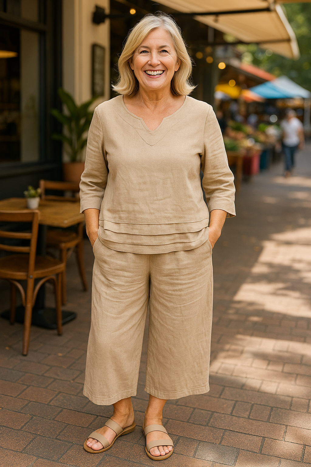 Karen 2 Piece Set – a stylish, breathable duo designed for real women.