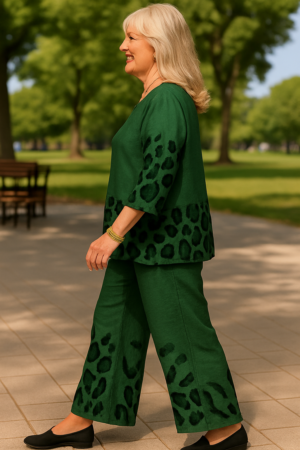 Nahla Ease 2‑Piece Set – Confidence with a Touch of Wild