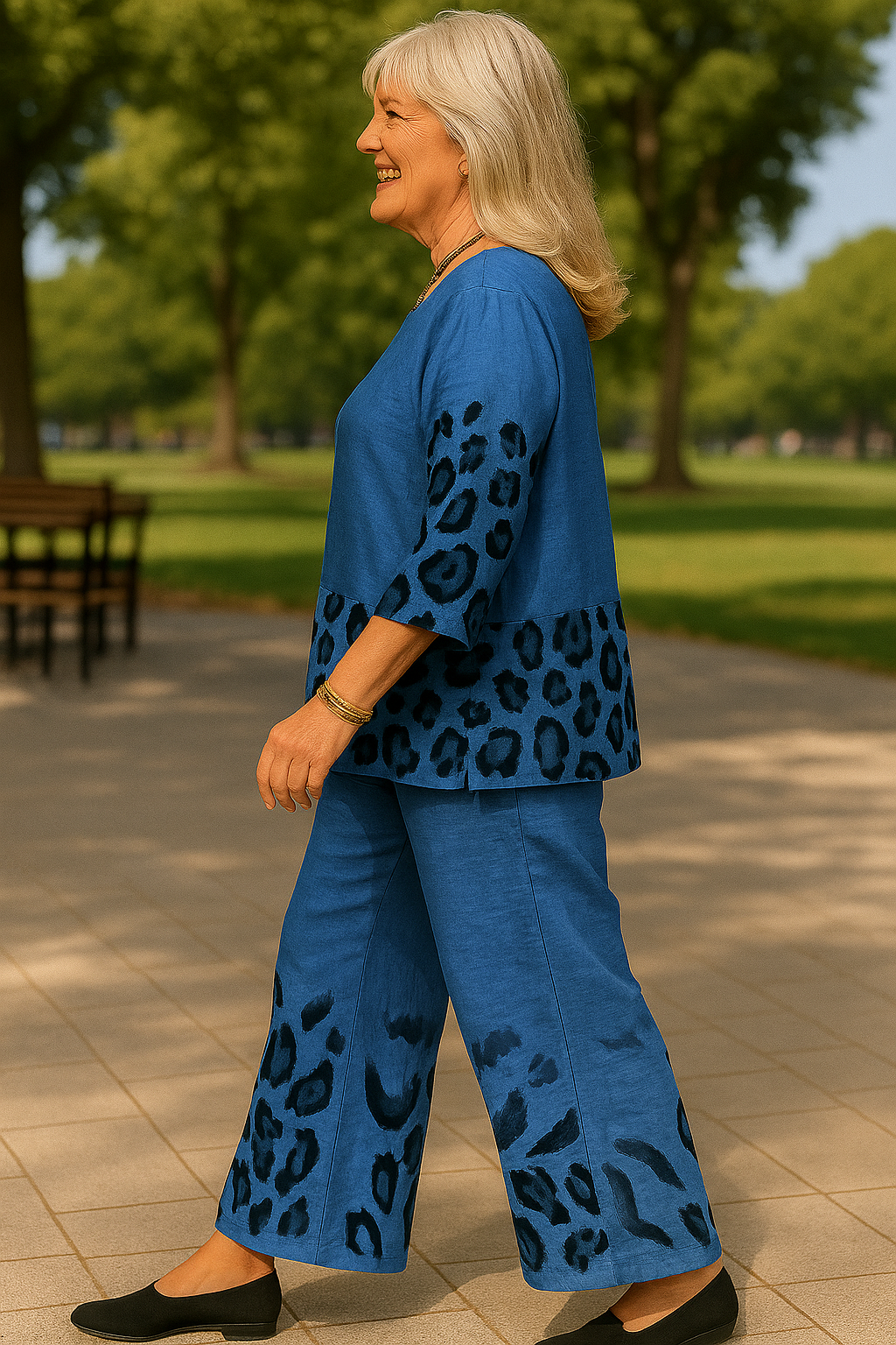 Nahla Ease 2‑Piece Set – Confidence with a Touch of Wild