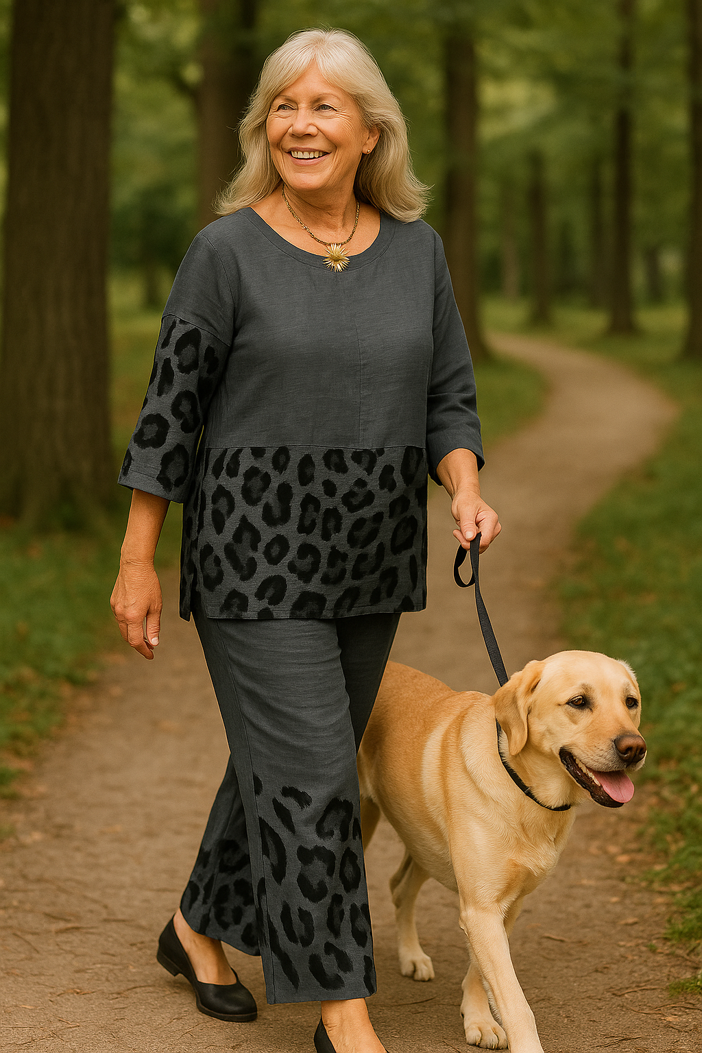 Nahla Ease 2‑Piece Set – Confidence with a Touch of Wild