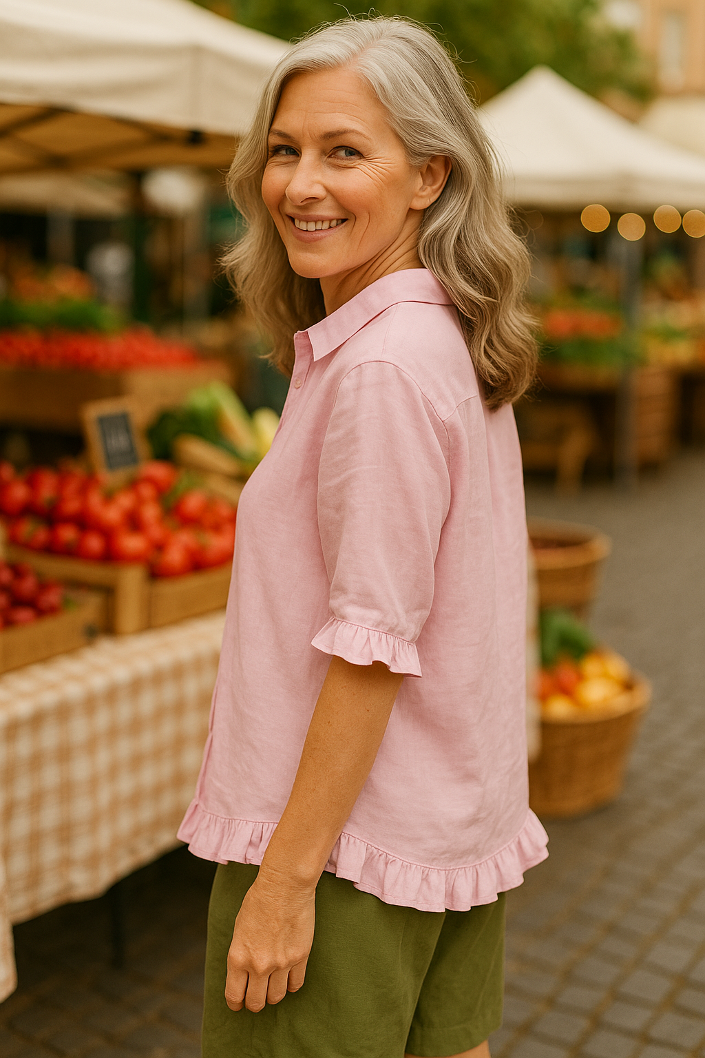 Elora | Breezy Comfort Blouse – Made for Real Days & Real Women