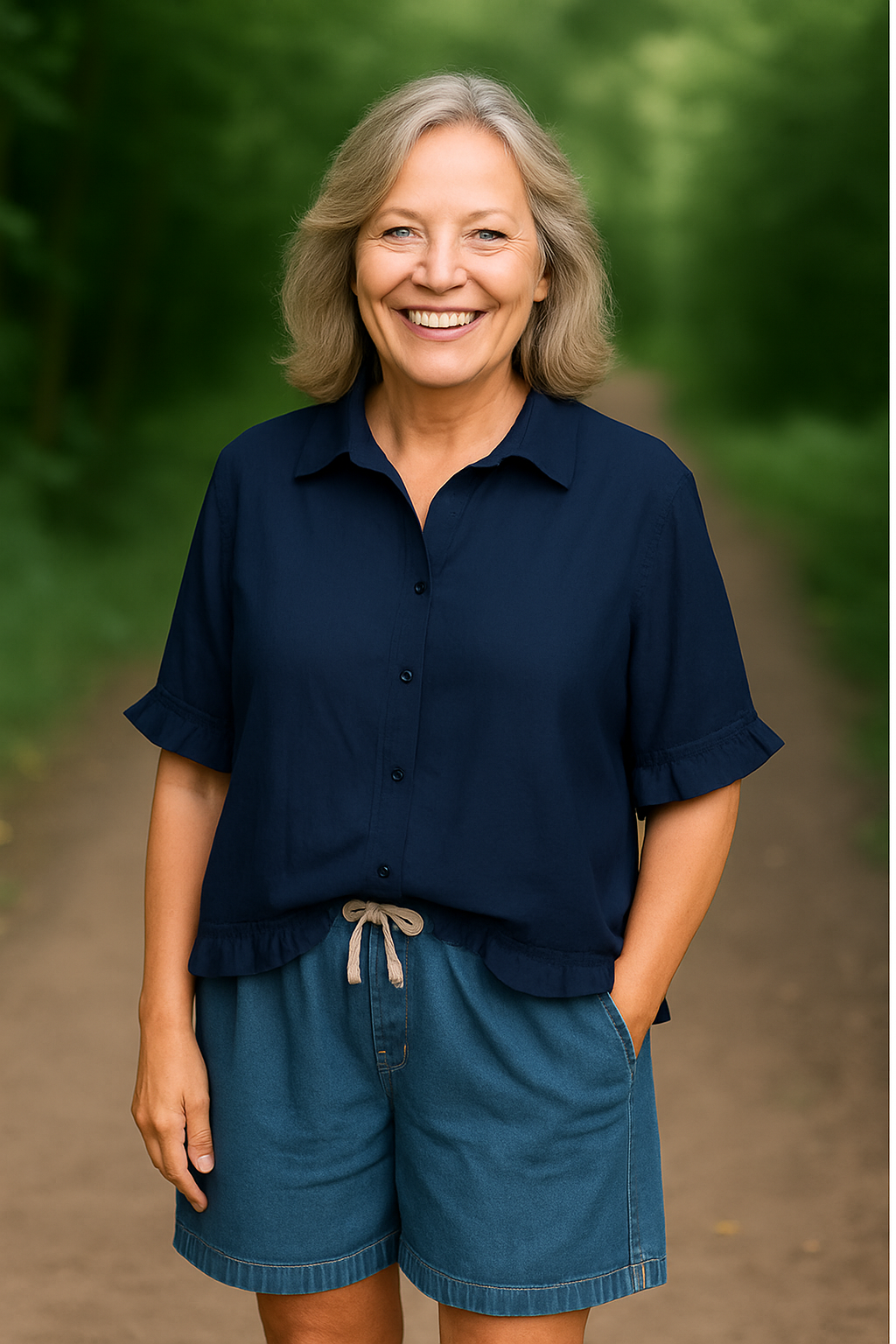 Elora | Breezy Comfort Blouse – Made for Real Days & Real Women