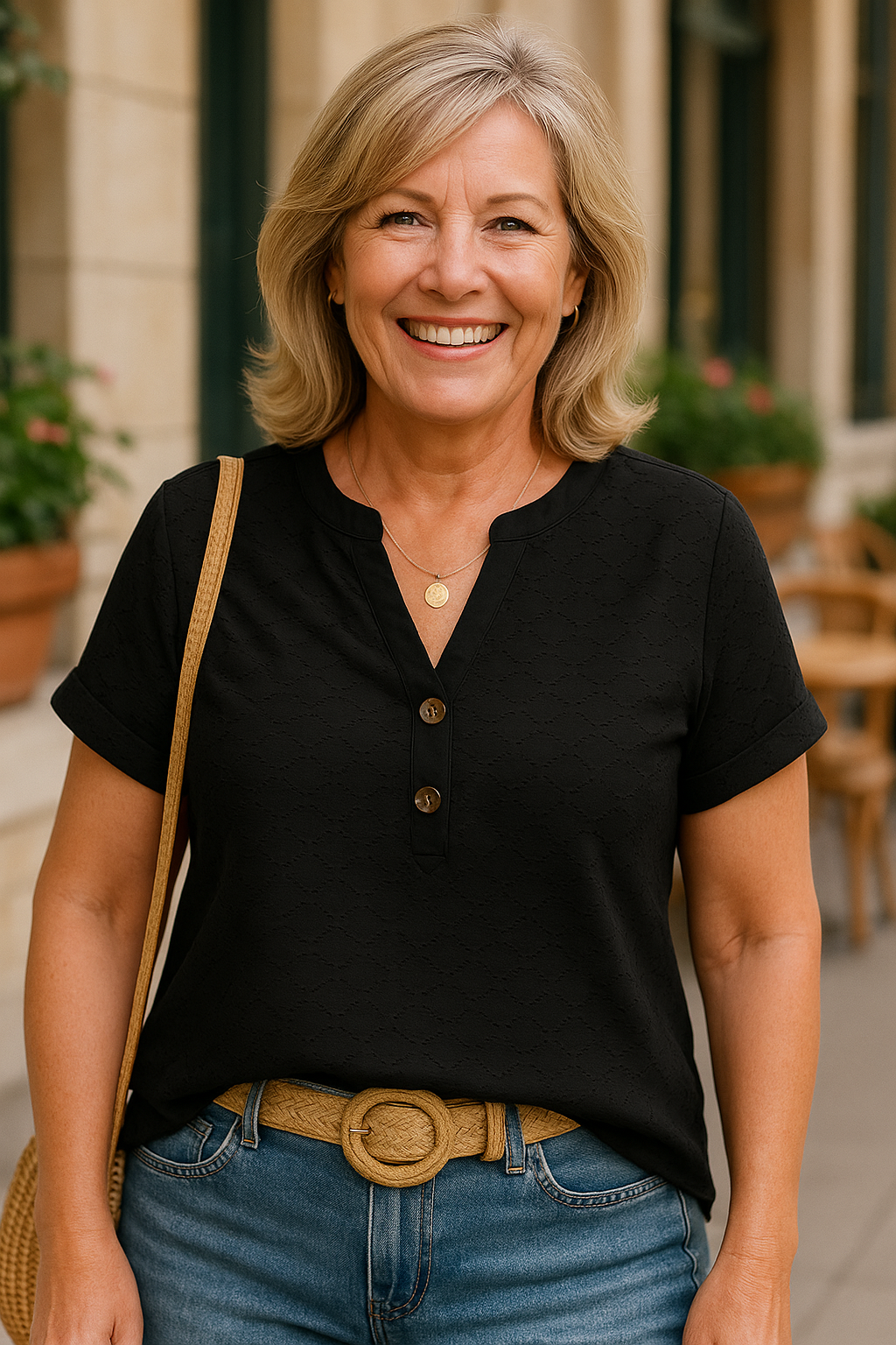 Joan | Blouse – Flattering Fit, Zero Cling, All Confidence