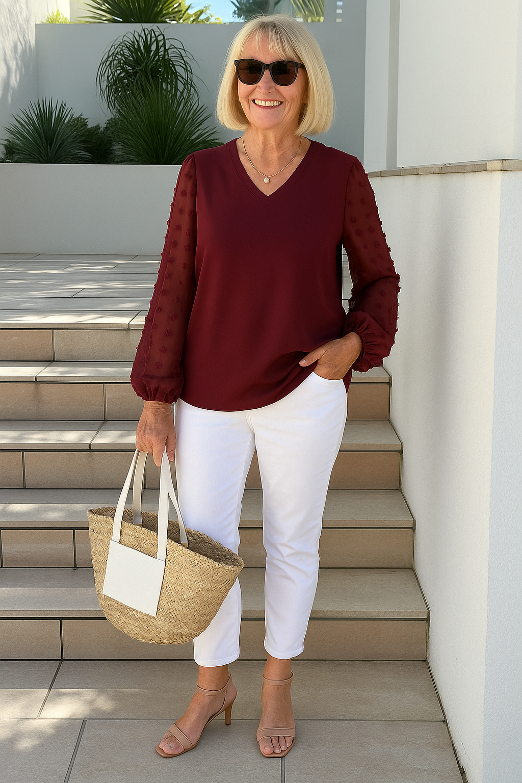 Evelyn Blouse | Confidence, Covered in Comfort