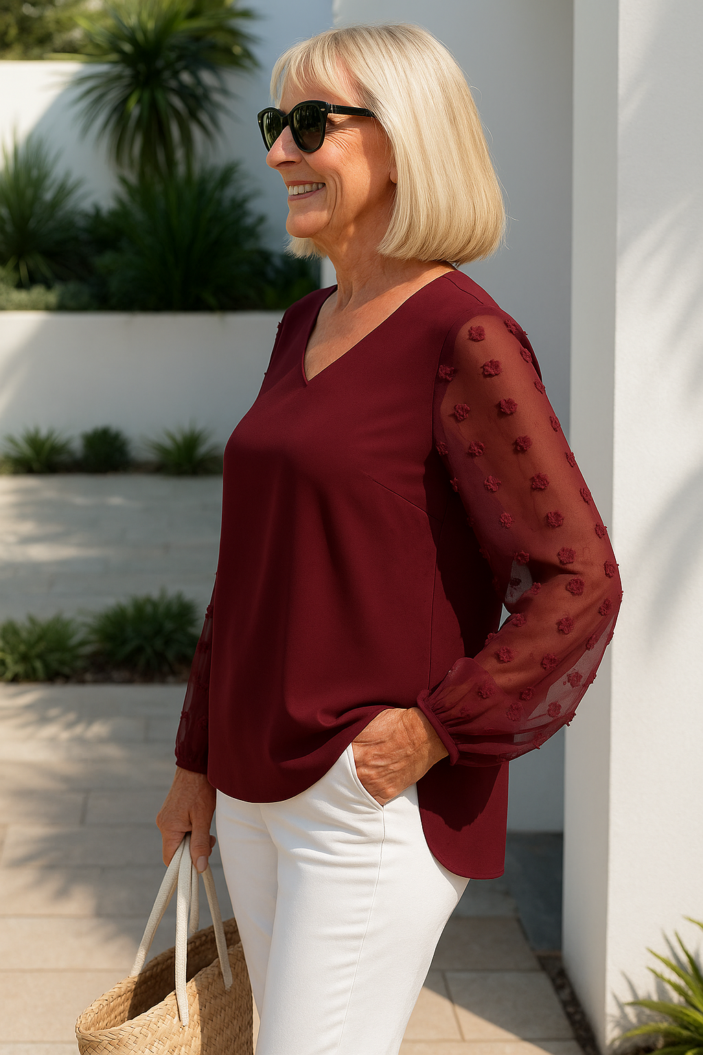 Evelyn Blouse | Confidence, Covered in Comfort