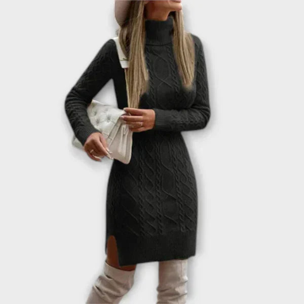 Elegant Knitted Dress Winter