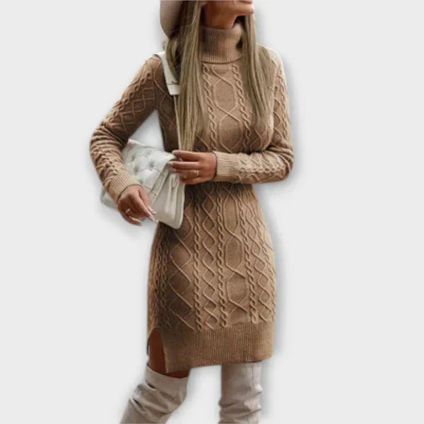 Elegant Knitted Dress Winter