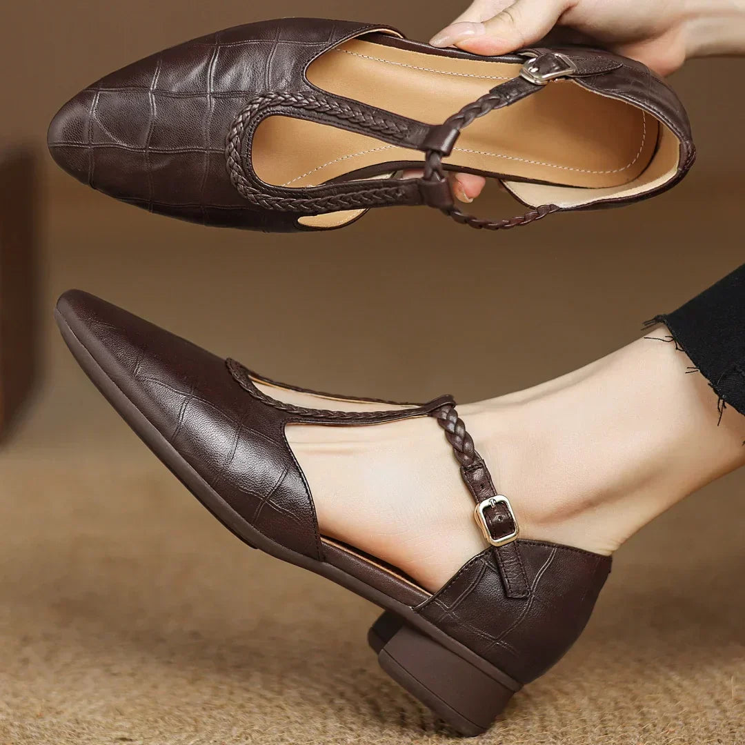 Sarah&Kate™| Veronica Leather Sandals