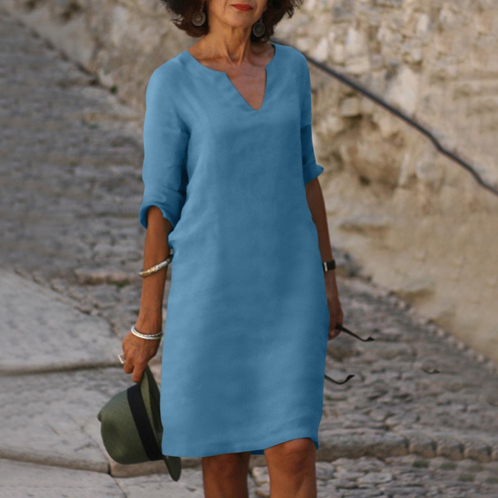 Susan | Elegant Fluid Dress for Timeless Style
