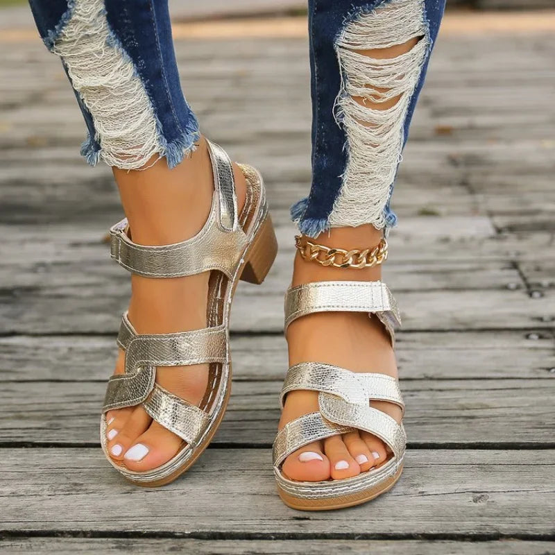 Nikka | Orthopedic High Heels Sandals