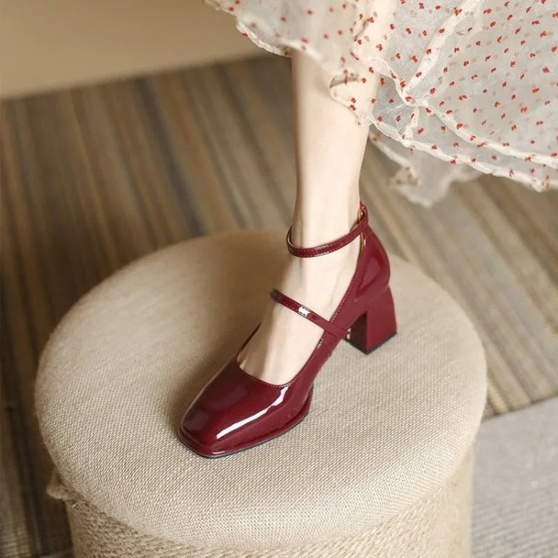 NOVA™| Elegant Ankle-Strap Pumps