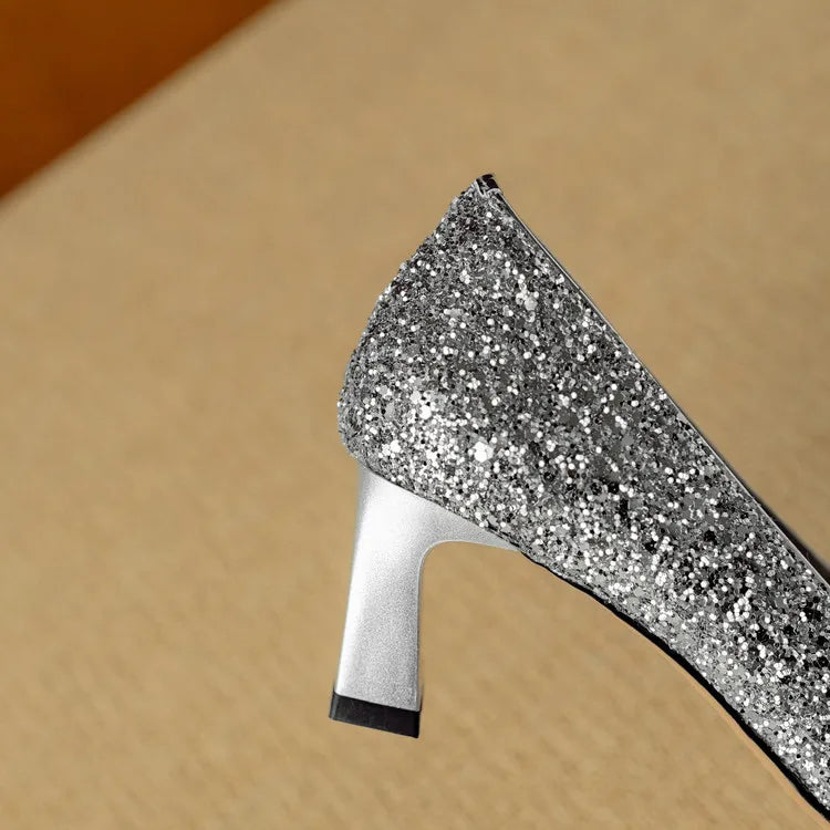 NOVA™| Gloria Glitter Pumps