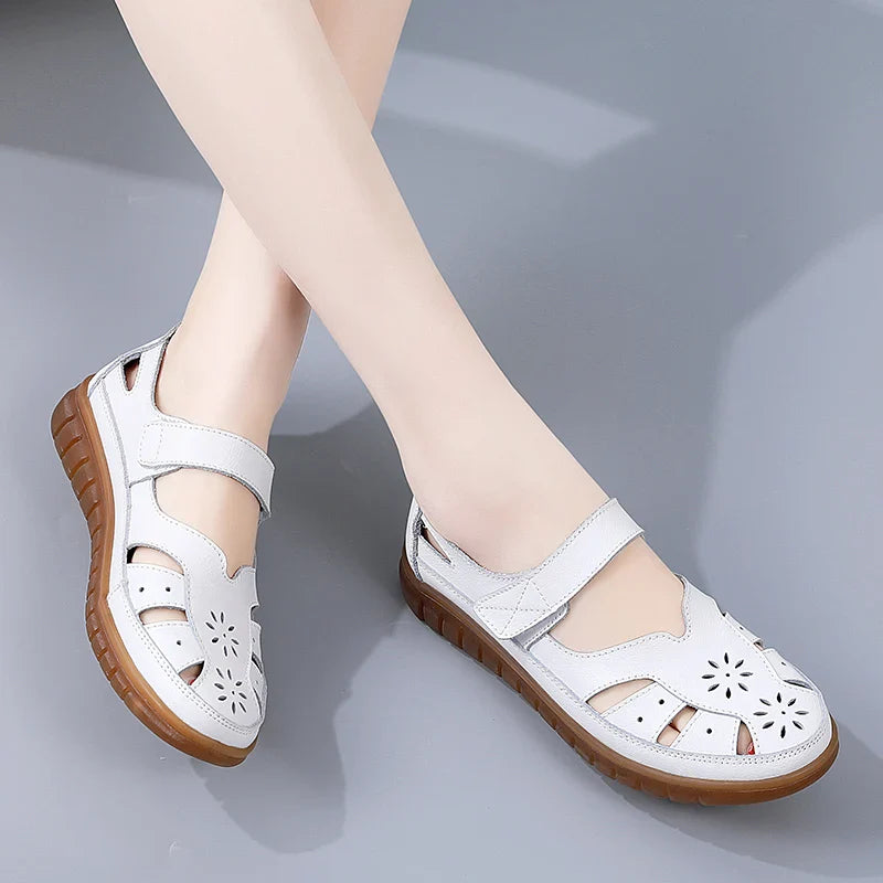 Elvia | Orthopedic Cut-Out Comfort Sandals