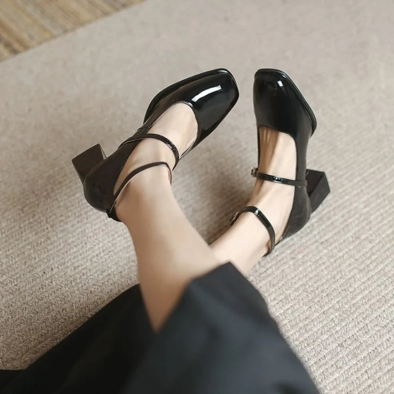 NOVA™| Elegant Ankle-Strap Pumps