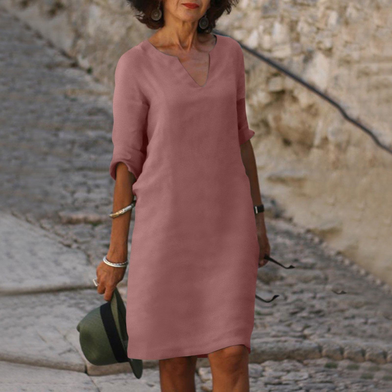 Susan | Elegant Fluid Dress for Timeless Style
