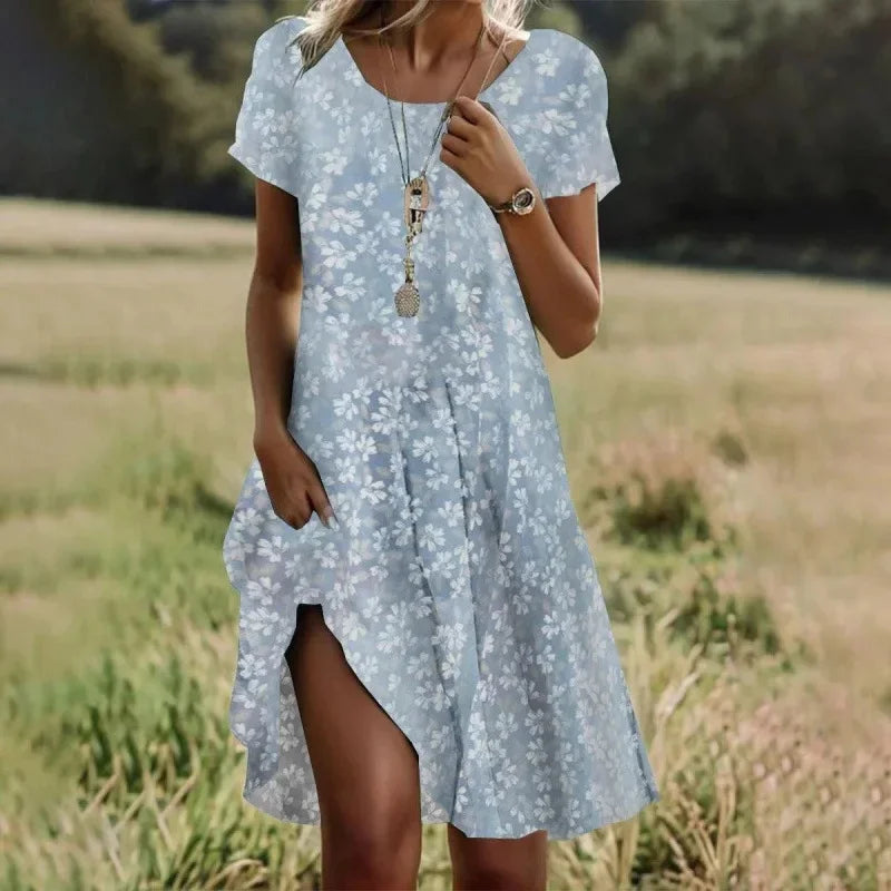 Valen | Stylish Flowing Casual Dress