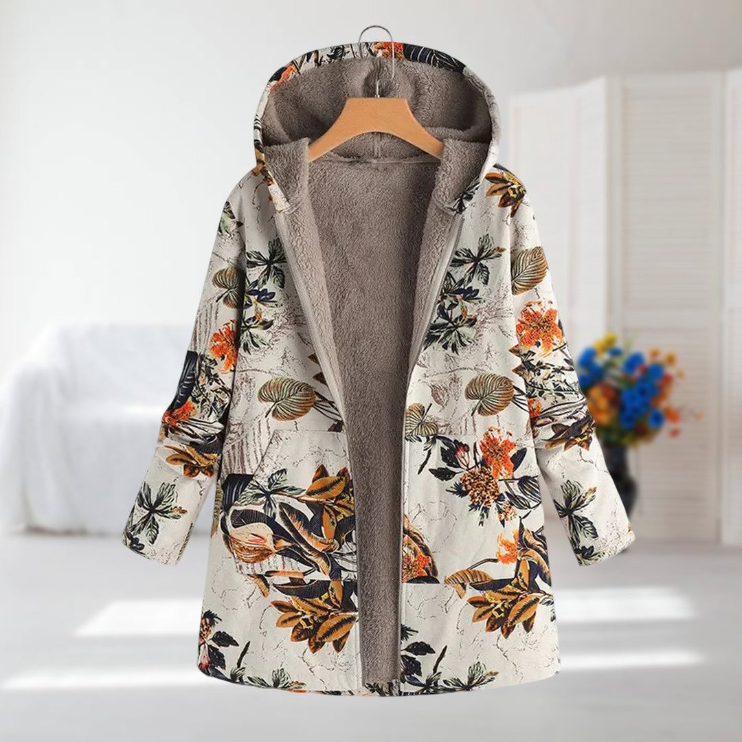 Camellia | Warm Coat with Fleece Lining