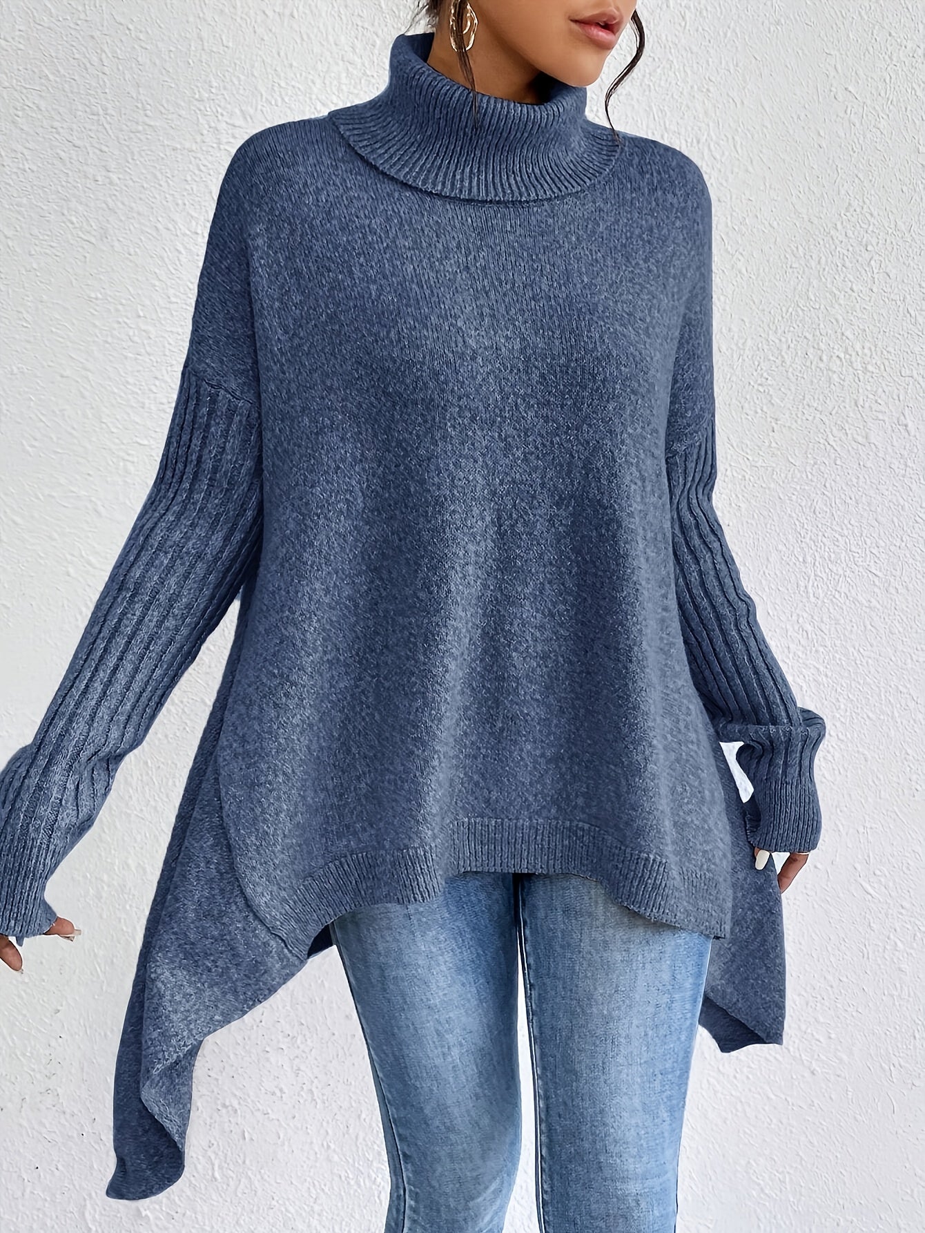 Audrei | Oversized Turtleneck Sweater