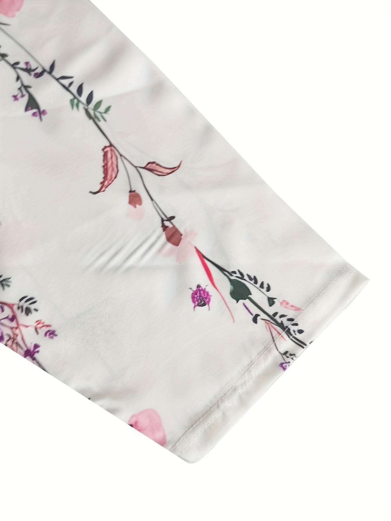 Steph – Vintage Floral Kimono-Style Midi Dress